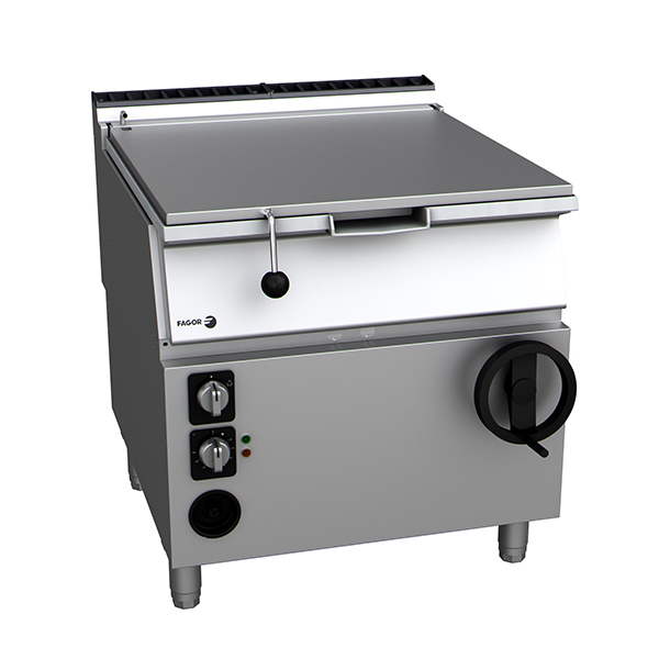 Electric tilting bratt pans